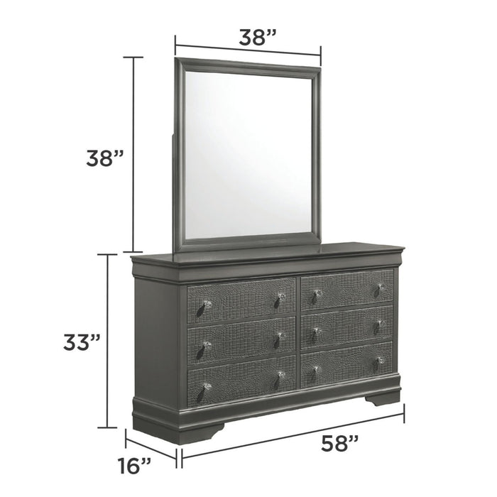 Blaze - Modern Bedroom Set With LED Headboard Matrix Furniture Group