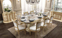 Aida - Dining Table - Ivory / Gold Camelgroup Italy