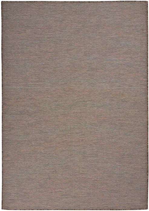 5' X 7' Power Loom Area Rug - Brown