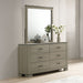 Joanna - Dresser - Weathered Gray ACME