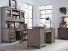 Lancaster - Credenza With Hutch - Dove Tail Gray Magnussen Furniture