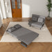 5 In 1 Convertible Sofa Bed For 2 With Adjustable Backrest Home Essentials