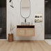 Bathroom Vanity With Art Sink, 2 Soft Close Doors, Float Mounting Design Home Essentials