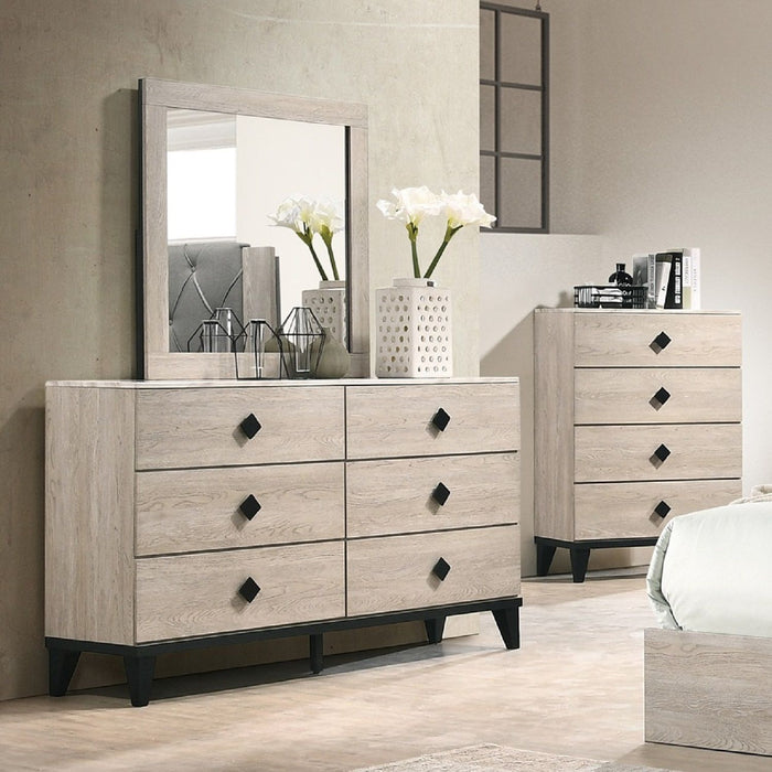 Design Dresser With 6 Drawers Home Essentials