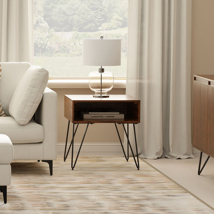 Hunter - End Table - Wood Simpli-Home