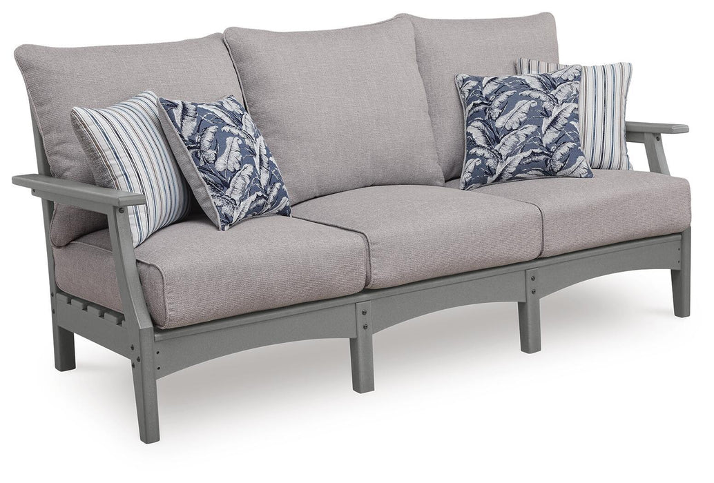 Cove Beach - Sofa With Cushion - Gray Signature Design by Ashley®