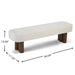 Indoor Upholstered Dining Bench Noble House
