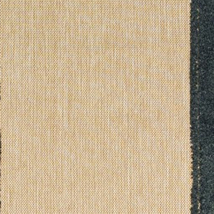 2' X 8' Indoor / Outdoor Area Rug - Beige / Black