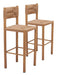 Iska - Outdoor Barstool (Set of 2) Zuo Modern
