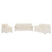 Modern Sofa Set With Double Layer Cushion And Side Storage Pockets Hearth and Haven