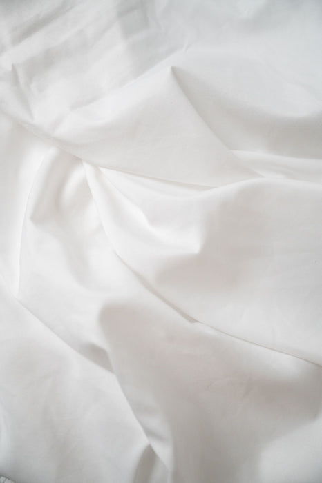 4 Piece Short Queen Brushed Microfiber Hypoallergenic Sheet Set - White Daily Nest