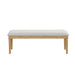 Essence - Dining Bench With Natural Cushion New Classic