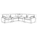 Hollander - Modular Power Reclining Sectional Sofa Furniture Max