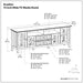 Acadian - Wide TV Media Stand - Brown Simpli-Home