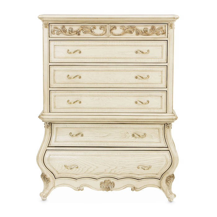 Platine de Royale - 6-Drawer Chest - Champagne Michael Amini