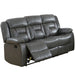 Modern Reclining Sofa With Pillow Arms And Headrest Home Essentials