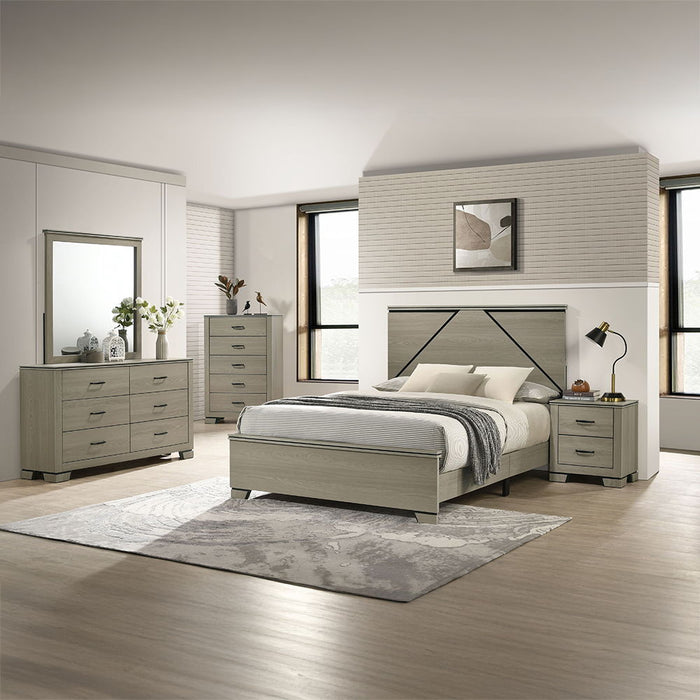 Joanna - Mirror - Weathered Gray ACME
