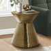 Drum Accent Side Table, Contemporary & Modern Elegant Design 8th Street