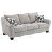 Lido - 2 Piece Sofa Set - Light Gray Furniture Max