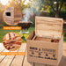 15 Lbs Fatwood Fire Starter Sticks With Box, 100% Natural Kindling Wood, Pine Firewood Firestarter For Campfire, Stove, Fireplace, Bonfires, Grill - Natural Home Essentials