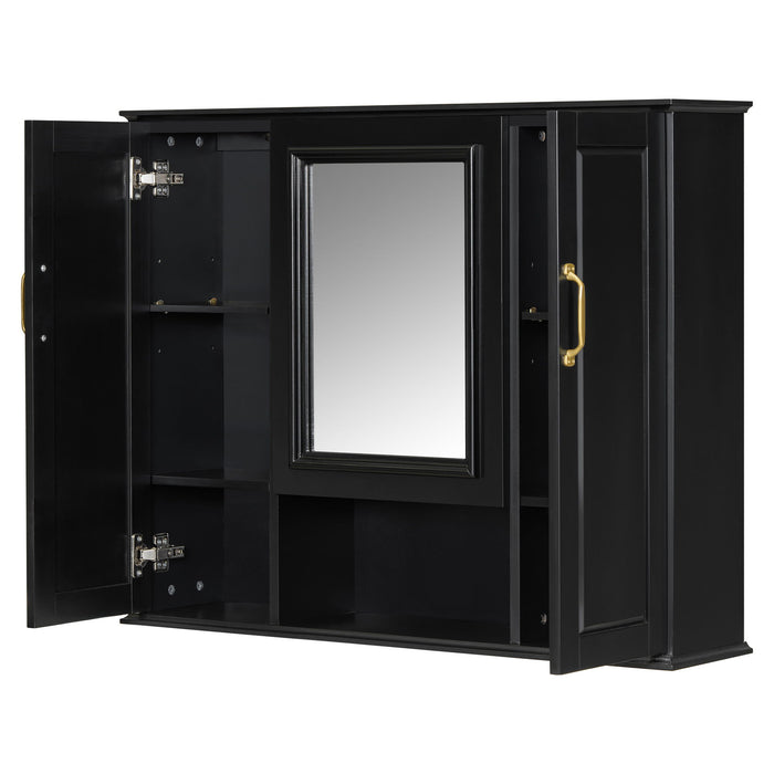 Modern Wall Mounted Medicine Cabinet With Mirror Hearth and Haven