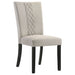 Modoc - Upholstered Dining Side Chair (Set of 2) - Beige Furniture Max