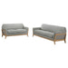 Caspian - Sofa Set With Flared Arms Furniture Max