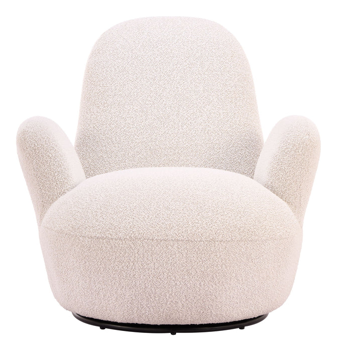 Lunet - Swivel Chair - White Zuo Modern