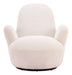 Lunet - Swivel Chair - White Zuo Modern