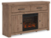 Garistyn - TV Stand With Fireplace Option Signature Design by Ashley®