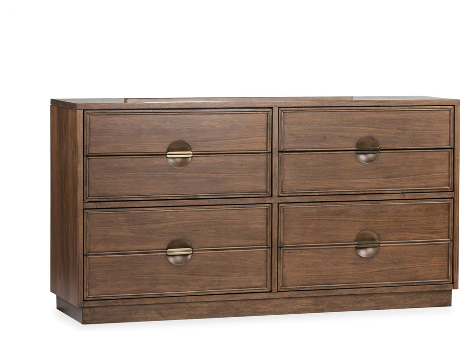 Selena - Double Drawer Dresser - Brown Magnussen Furniture