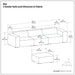Rex - Handcrafted Sectional Sofa And Ottoman Simpli-Home