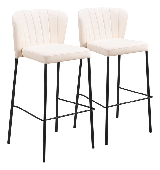 Linz - Barstool (Set of 2) Zuo Modern