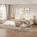 Upholstered Platform Bed Frame With Tufted Headboard Dreamland