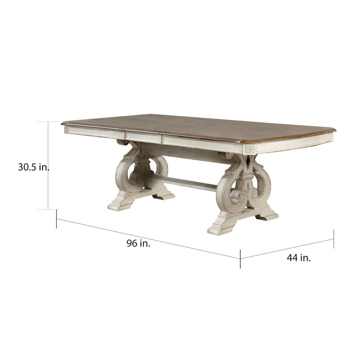 Rustic Dining Set With Table And Upholstered Chairs Home Essentials