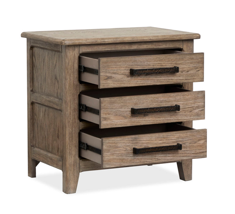 Claremont - Drawer Nightstand - Smokey Taupe Magnussen Furniture