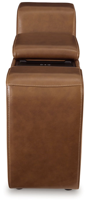 Temmpton - Console With Storage - Chocolate Signature Design by Ashley®