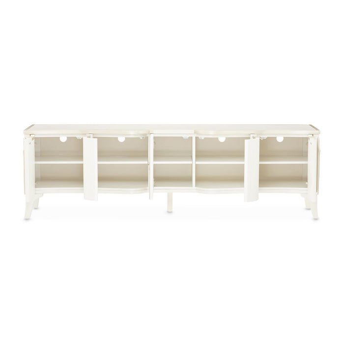 La Marisia - Media Cabinet - Creamy Pearl