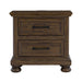 2 Drawer Nightstand With USB Charging Station Emerald Home