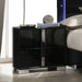 Nightstand With Vertical Handles Home Essentials