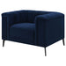 Darci - Accent Armchair With Seating And Tapered Legs - Blue Furniture Max