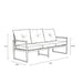 Oversized Outdoor Conversation Set, 5 Seater - Blue Home Essentials