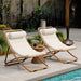 Outdoor Folding Chair With Adjustable Backrest (Set of 2) Hearth and Haven
