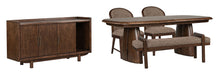 Belville - Extendable Trestle Dining Table Set Magnussen Furniture