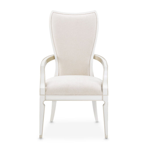 La Marisia - Dining Arm Chair (Set of 2) - Tranquil / Creamy Pearl Michael Amini