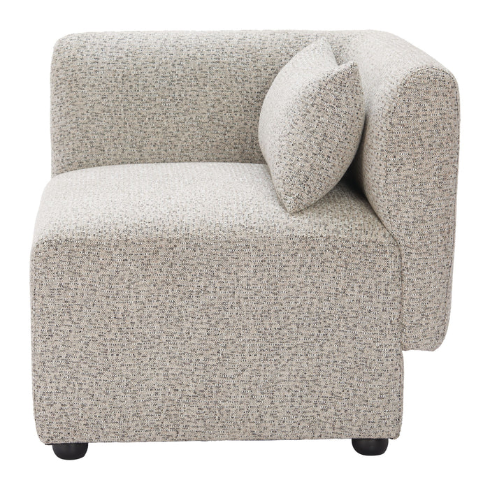 Simu - Corner Chair - Dune Greige Zuo Modern