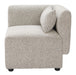 Simu - Corner Chair - Dune Greige Zuo Modern