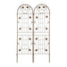 Metal Garden Trellis Rustproof Trellis For Climbing Plant Outdoor Flower Support Daily Nest