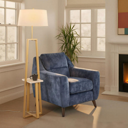 Cosmo - Shelf Contemporary / Glam Floor Lamp Lumi Source