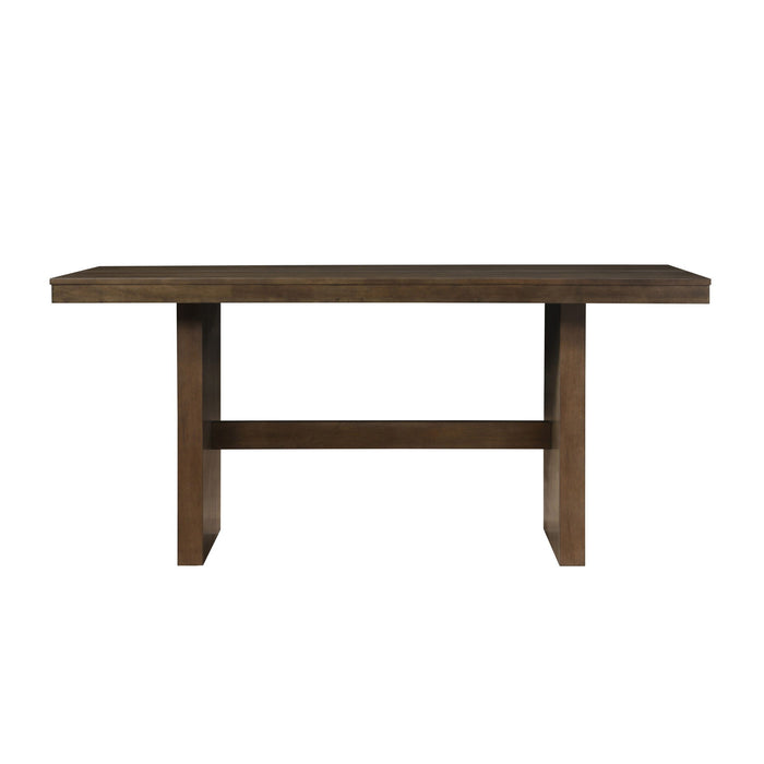 Kody - 79" Rectangle Counter Table Top - Dark Walnut